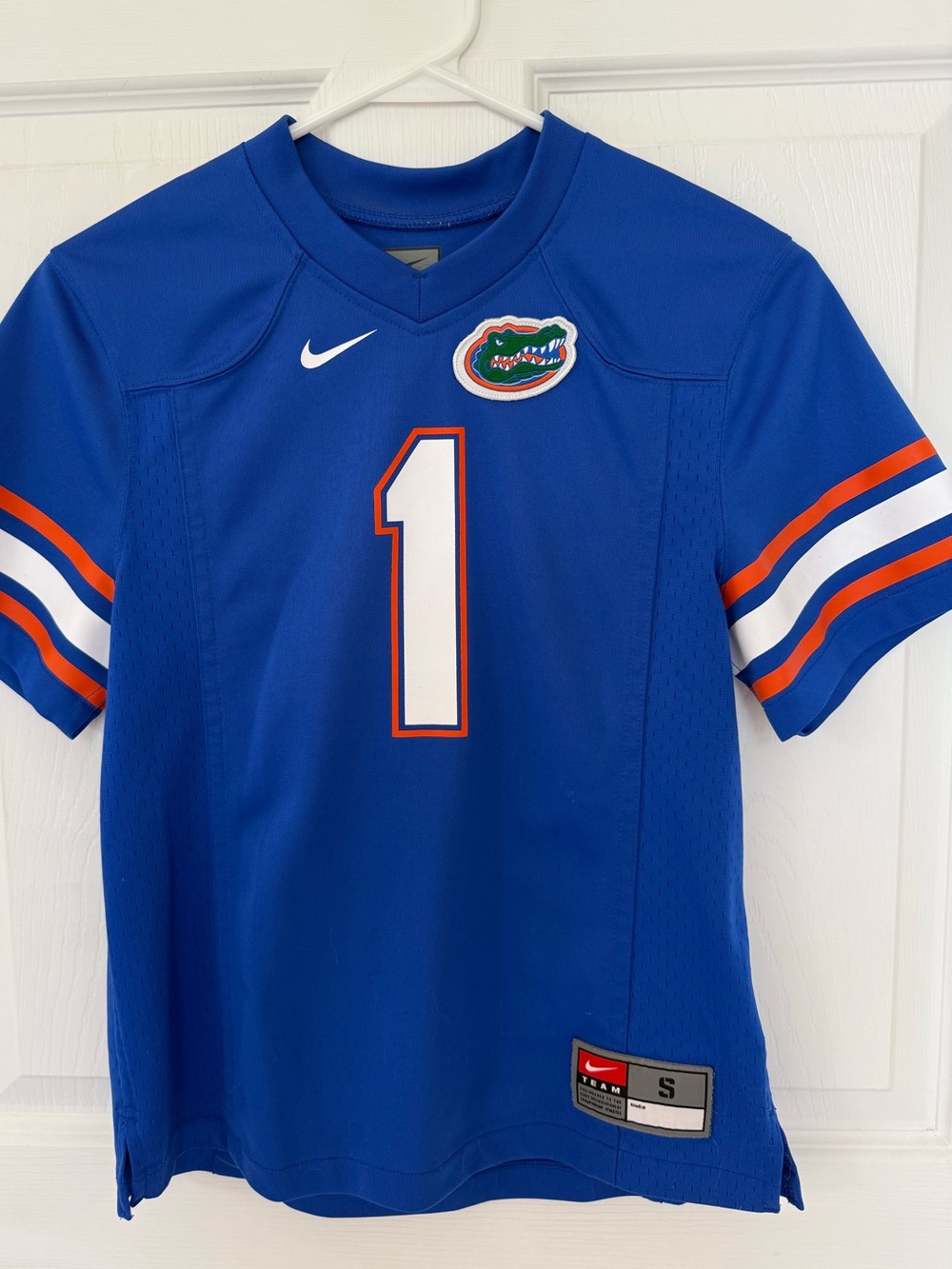 Youth Boys Nike Florida Gators Football Jersey, Size Small